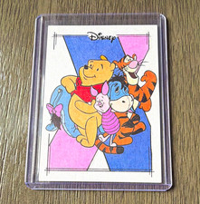 Marketplace image: 2026 Topps Chrome Disney 1/1 Sketch Winnie the Pooh Piglet Eeyore Tigger