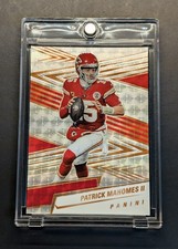 Marketplace image: PATRICK MAHOMES 2025 Prizm Silver Vinyl Superfractor SP /25