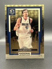 Marketplace image: 2026 Topps Chrome Dirk Nowitzki National NSCC Superfractor 1/1 Dallas Mavericks