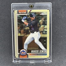 Current marketplace image for 2026 Topps Chrome Baseball #281 Marcus Semien Superfractor 1/1