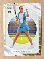 Current marketplace image for 2026 Topps Chrome #138 Lindsay Davenport Superfractor 1/1