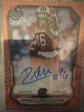 Marketplace image: 2026 Bowman University Chrome LaNorris Sellers Auto Rose Gold 1/1 #BCPA-LSE
