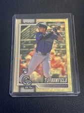 Marketplace image: 2026 Topps Chrome TJ Rumfield Superfractor 1/1 RC 1 of 1 Rockies Rookie