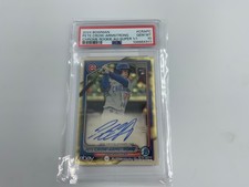 Marketplace image: PETE CROW-ARMSTRONG 2024 Bowman Chrome SuperFractor RC Auto 1/1 PSA 10 Gem Mint