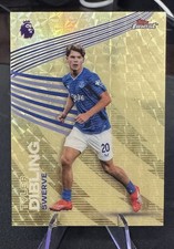 Marketplace image: 2026 Topps Finest Premier League Swerve Tyler Dibling Everton Superfractor 1/1