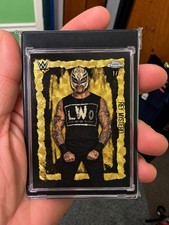 Marketplace image: 2025 Topps Chrome WWE X Cactus Jack - Festival Fury Rey Mysterio 1/1