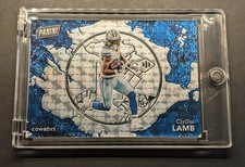 Marketplace image: CEEDEE LAMB 2024 Panini Silver Vinyl Superfractor Prizm SSP /10