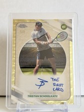 Current marketplace image for 2026 Topps Chrome #AT-TSE Tristan Schoolkate RC AUTO Superfractor 1/1