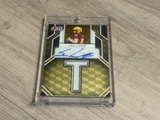 Marketplace image: 2025 Leaf Pro Set  Superfractor Letter T  Sam Leavitt  Auto RC True 1/1  LSU