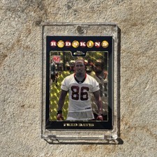Marketplace image: 2008 Topps Chrome Football Fred Davis Rookie Superfractor 1/1