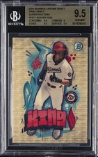 Marketplace image: 2024 BOWMAN CHROME DRAFT FINAL DRAFT SUPERFRACTOR #FD17 SEAVER KING BGS 9.5
