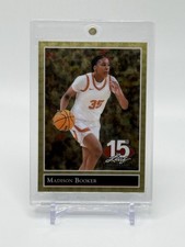 Marketplace image: 2025 Leaf Metal 15th National Anniversary MADISON BOOKER Gold Superfractor #1/1