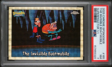 Marketplace image: Topps Chrome SpongeBob 2025 The Invisible Boatmobile #165 Superfractor 1/1 PSA 7