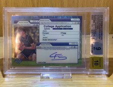 Marketplace image: 2024 Cooper Flagg Bowman Chrome RC Superfractor 1/1 BGS 9 Mint  10 Auto Gem!