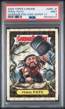 Marketplace image: 2026 Topps Chrome WWE Garbage Pail Kids - Jacob Feral Fatu GPK Superfractor 1/1