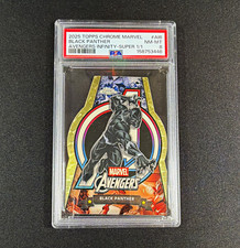Marketplace image: 2025 Topps Chrome Marvel Black Panther Avengers Infinity 1/1 Superfractor #AI-6