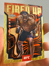 Marketplace image: Topps 2025 Chrome UFC Daniel Cormier Fired Up #FUP-10 Superfractor 1/1