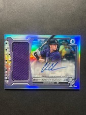 Marketplace image: 2026 Bowman Chrome Charlie Condon Patch Chrome Auto SUPERFRACTOR ERROR #/150