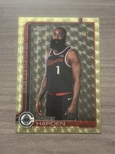 Marketplace image: 2025-26 Topps Chrome Update #33 James Harden Image Variation SUPERFRACTOR 1/1