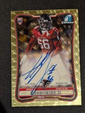 Marketplace image: Topps 2026 Bowman Chrome Harold Perkins Jr. On-Card Rookie Auto Superfractor 1/1