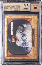 Marketplace image: 2020 BOWMAN TRANSCENDENT '55 SUPERFRACTOR FERNANDO TATIS JR. 1/1 BGS 9.5 AUTO 10