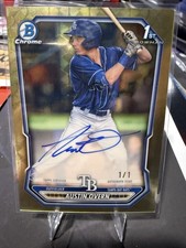 Current marketplace image for 2026 Bowman Chrome #CPA-AO OF Austin Overn Auto Superfractor 1/1