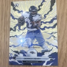 Marketplace image: 2025 Topps Resurgence Gold 1/1 Derrick Henry Auto Superfractor