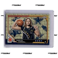 Marketplace image: 2025 Topps McDonald's A/A - #60 Kaelyn Carroll Rookie 1/1 SUPERFRACTOR
