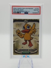 Marketplace image: 2025 TOPPS CHR VEEFRIENDS DECISIVE DUCK Y2K SUPERFRACTOR 1/1