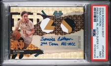 Marketplace image: 2024-25 Bowman's Best Sonia Citron Dual Relic Auto Superfractors PSA 9 #/1