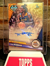 Marketplace image: 2024 Topps Bowman University Chrome 1st Tre Norman Superfractor Auto 1/1 Grail