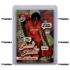 Current marketplace image for 2024 Bowman #SS-13 Donnie Freeman Novato Superfractor 1/1