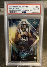 Marketplace image: 2023 BRYCE YOUNG TOPPS CHROME DAZZLING DEBUTS RC SUPERFRACTOR RC PSA 10 ! 1/1 🔥
