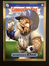Marketplace image: Aaron Judge Superfractor 1/1 2022 Topps GPK X MLB Begrudged Garbage Pail Bowman