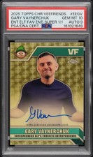 Marketplace image: 2025 SUPERFRACTOR 1/1 #EEAGV GARY VAYNERCHUK 1/1 PSA 10 AUTO 9
