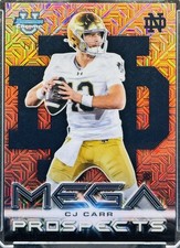 Marketplace image: 2026 Bowman Chrome Cj Carr #1 Mega Prospects Rose Gold Mojo 1/1