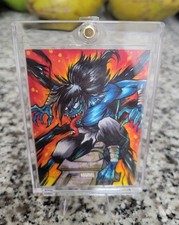 Marketplace image: 2026 Topps Chrome Marvel Kid Venom Sketch Card Marlo Martos Autograph 1/1