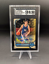 Marketplace image: Topps 2021-22 Bowman U Chet Holmgren Auto Superfractor 1/1 SGC 8.5