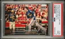 Current marketplace image for 2022 Topps Stadium Club #192 Christian Yelich Superfractor 1/1