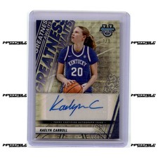 Marketplace image: 2025-26 Bowman U Best - #GA-KC Kaelyn Carroll Rookie Auto 1/1 SUPERFRACTOR