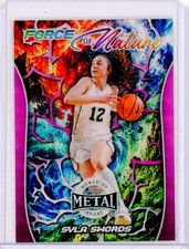 Marketplace image: 2026 Leaf Metal Women of Sport SYLA SWORDS RC Pink Superfractor Refractor 1/1