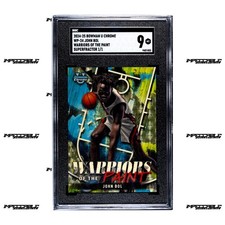 Marketplace image: 2024-25 Bowman U Chrome - #WP-24 John Bol Rookie 1/1 SUPERFRACTOR SGC 9