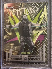 Marketplace image: 2025 WWE  Topps Finest One Of One Jacob Fatu Superfractor 261 Rare SSP Grail 1/1