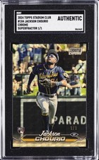 Marketplace image: 2024 TOPPS STADIUM CLUB CHROME, SUPERFRACTOR 1/1 #184 JACKSON CHOURIO SGC A