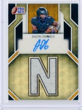 Current marketplace image for 2025 Set Metal JALON DANIELS Superfractor 1/1