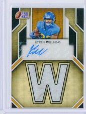 Current marketplace image for 2025 Set Metal KYREN WILLIAMS Superfractor 1/1