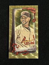 Marketplace image: 2026 Topps Allen & Ginter Albert Pujols 1/1 Superfractor Mini Chrome Variation