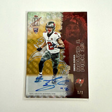 Marketplace image: Topps Signature Class Emeka Egbuka Tampa Bay Bucs Rookie SUPERFRACTOR  Auto 1/1
