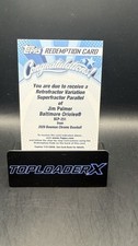 Marketplace image: 2026 Bowman Chrome Jim Palmer 1/1 Superfractor Variation Redemption #BCP-251