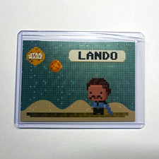 Marketplace image: 2026 Topps Chrome Star Wars Lando Calrssian Bonus Stage Superfractor BO-LAC 1/1